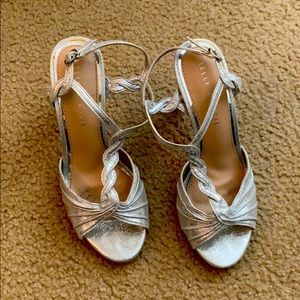 Kelly and Katie Silver Heel